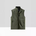 Men's Lightweight Multifunctional Outdoor Functional Vest with Mesh Lining and Many zip pockets