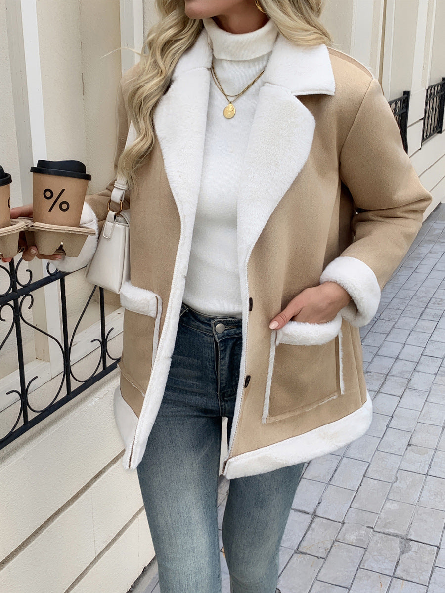 Jacket fleece women&