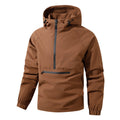 Men's Softshell Jacket with hood - practical pockets for transitional weather