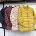 Jacket Quilted Women's Stylish Elegant Modern
