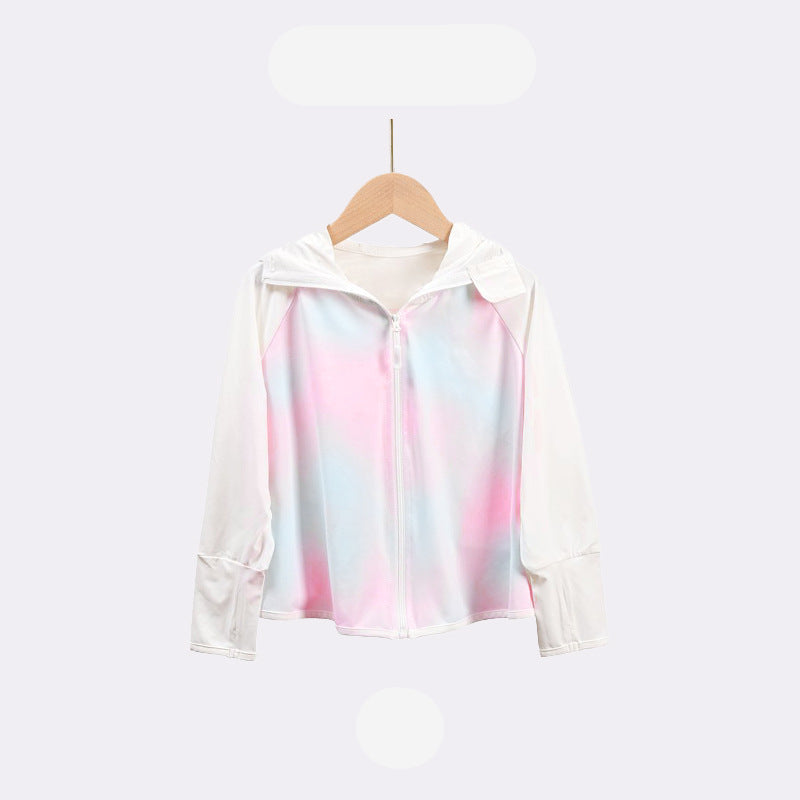 Jacket kids with protection UV breathable lightweight