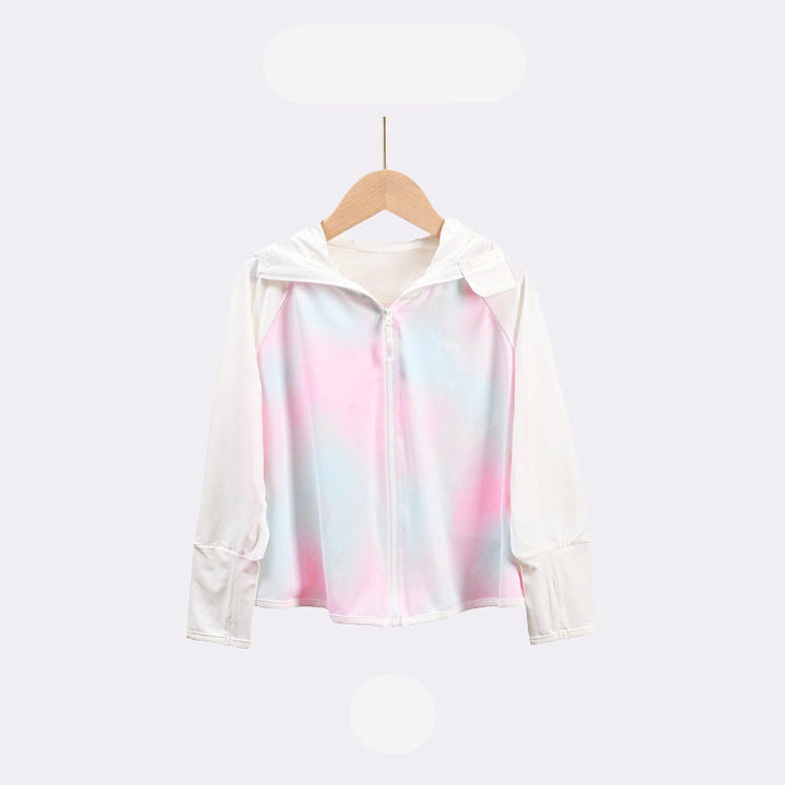Jacket kids with protection UV breathable lightweight