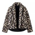 Jacket down women's quilted padded warm