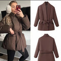 Jacket Quilted Women's Comfortable Stylish Casual