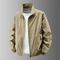 Men's ultra-lightweight urban Windbreaker with collar, Two-Way zip and elastic cuffs