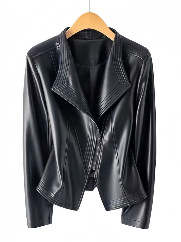 Jacket with Faux leather Women&