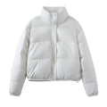 Jacket Quilted Women's Stylish Casual Modern