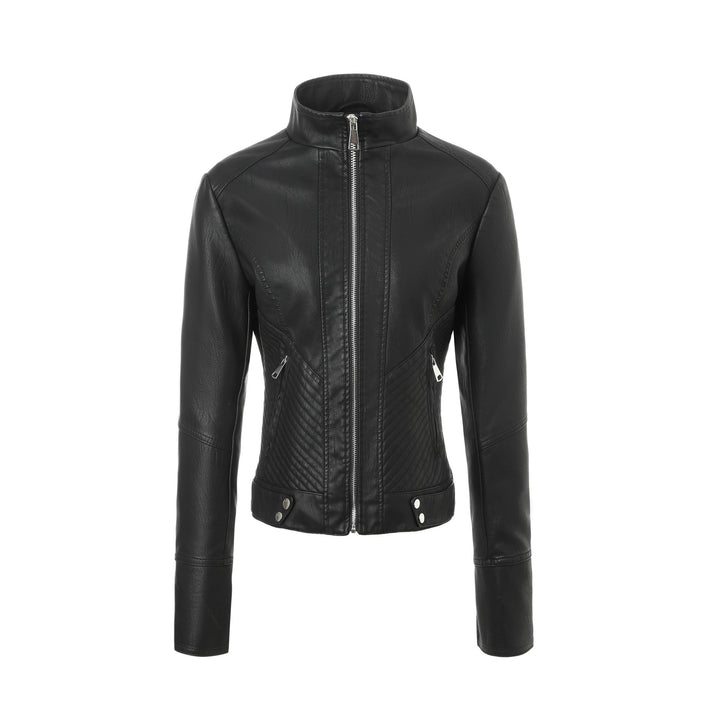 Jacket with Faux leather Women&