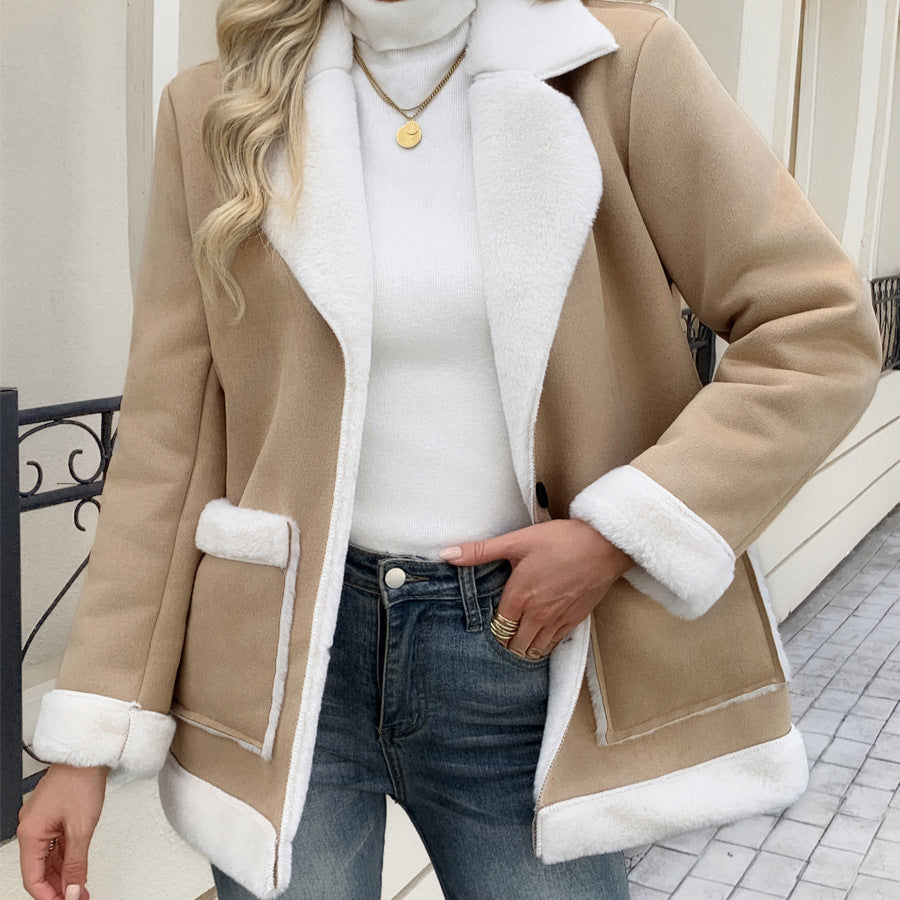 Jacket fleece women&