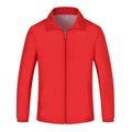 Men's lightweight windproof leisure jacket with full zip & elastic cuffs