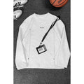 Men's Sporty Sweatshirt with Raglan Sleeves