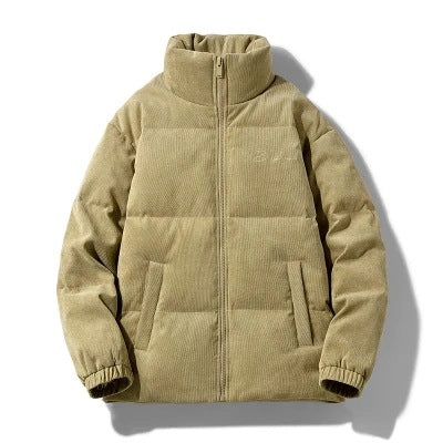 Jacket quilted unisex breathable lightweight padded