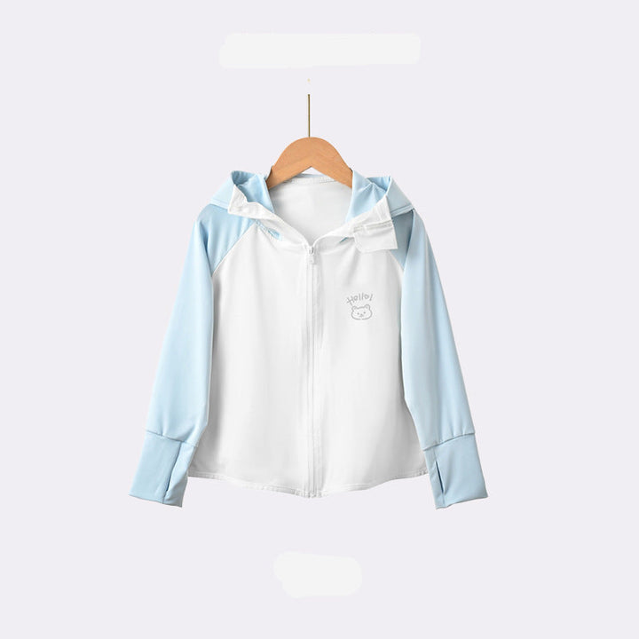 Jacket kids with protection UV breathable lightweight