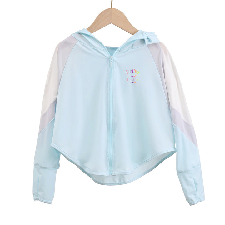 Jacket unisex with protection UV breathable lightweight