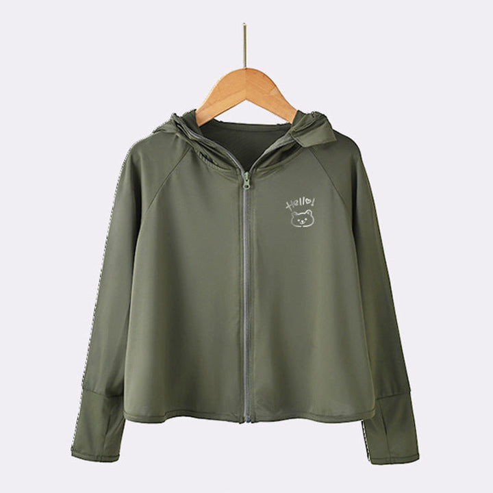 Women Lightweight Hooded Jacket with UV Protection