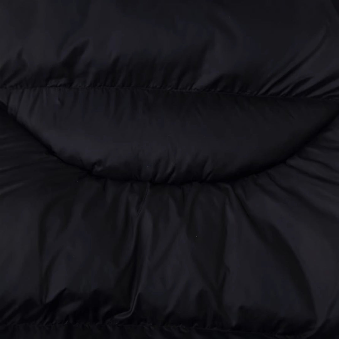 Women Quilted Oversize Parka with XXL Hood and Flap Pockets