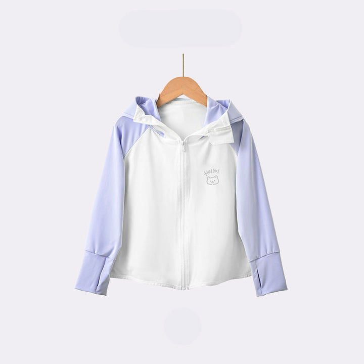 Jacket kids with protection UV breathable lightweight