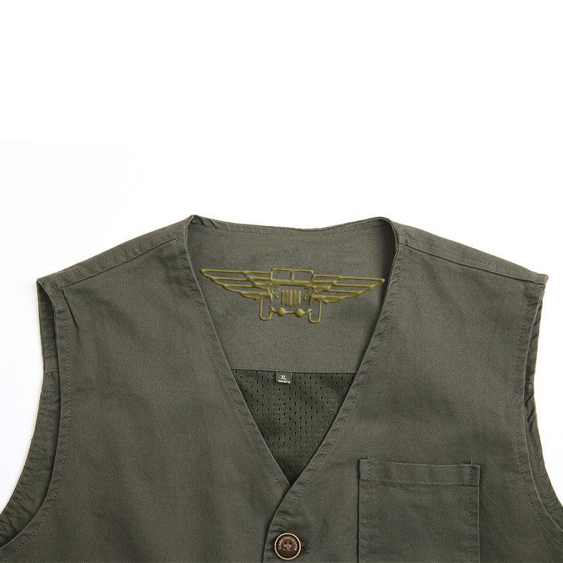 Gilet unisex warm with pockets long