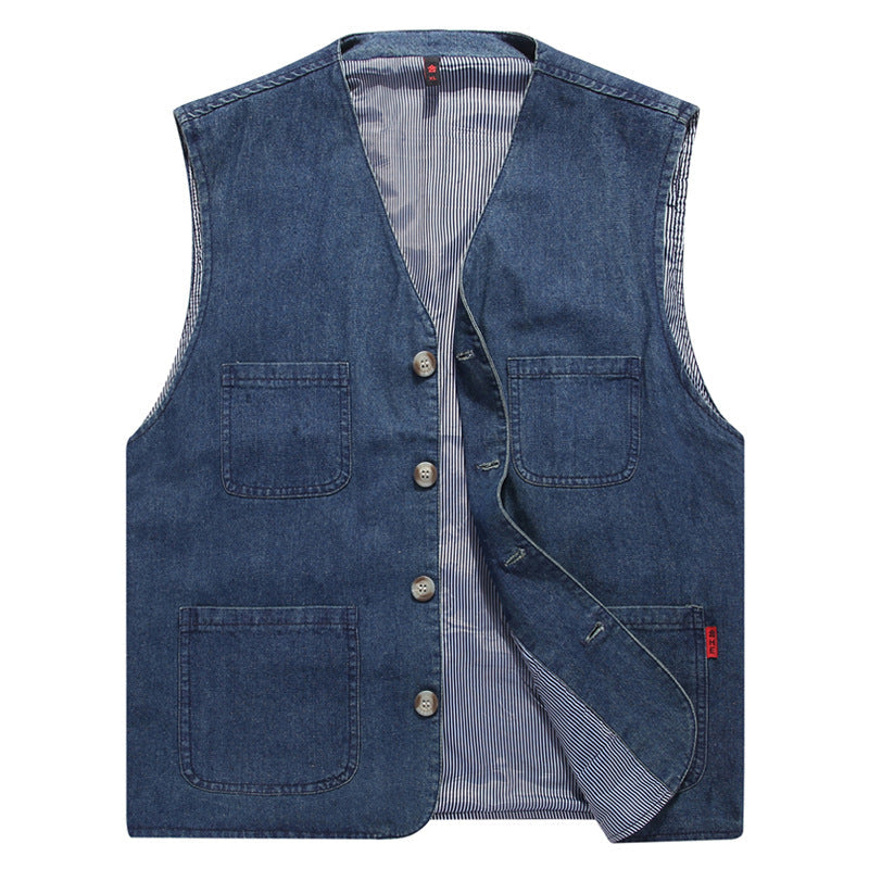Gilet unisex warm with pockets long