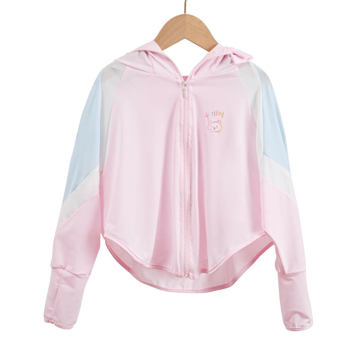 Jacket unisex with protection UV breathable lightweight