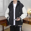 Men's sporty hoodie jacket with modern design