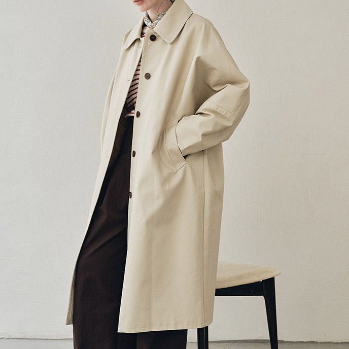 Women Long Trench Coat