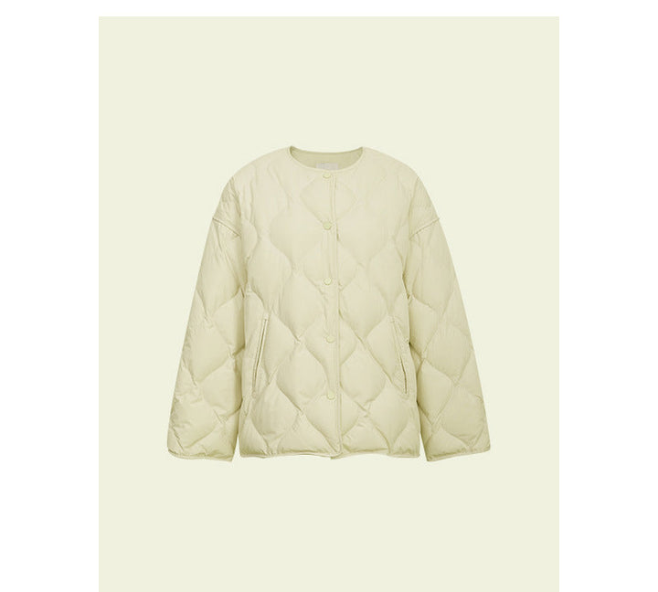 Women Fashionable Long Down Jacket