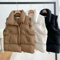 Women's Gilet quilted padded winter