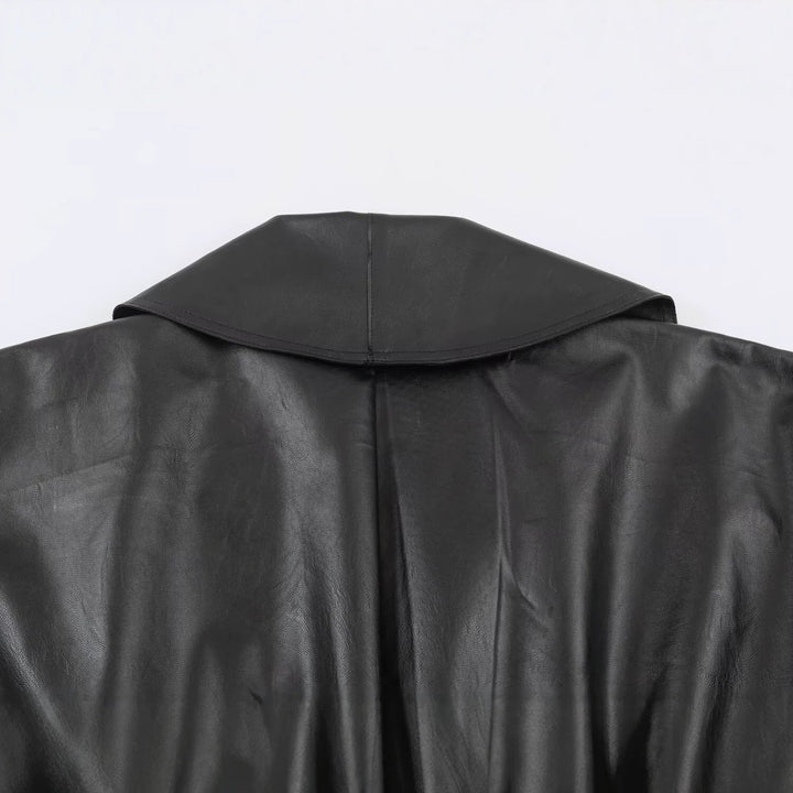 Jacket with Faux leather Women&