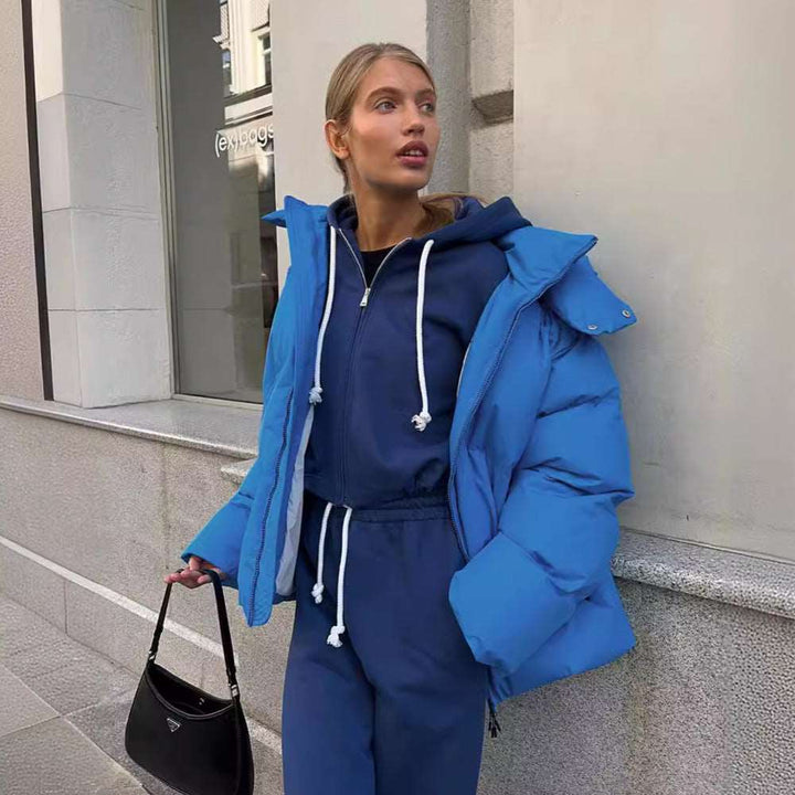 Puffer jacket Brown warm jacket winter comfortable