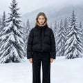 Jacket quilted women's padded winter warm