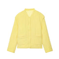 Jacket quilted women's breathable lightweight padded