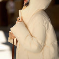 Women Fashionable Long Down Jacket