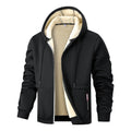 Men's Hooded Jacket with Soft Fleece Lining