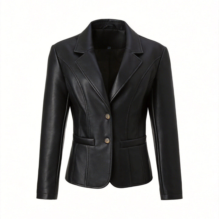 Jacket with Faux leather Women&