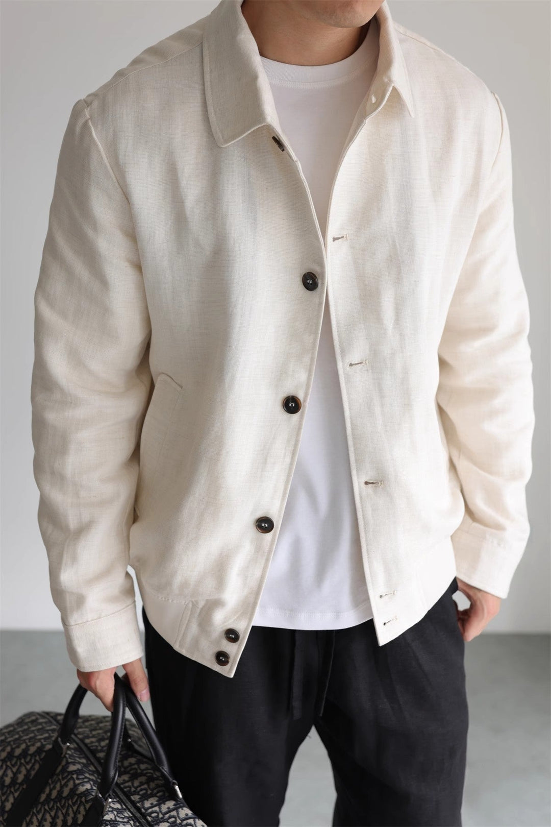 Jacket linen men&