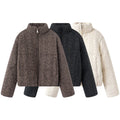 Jacket quilted women's padded winter warm