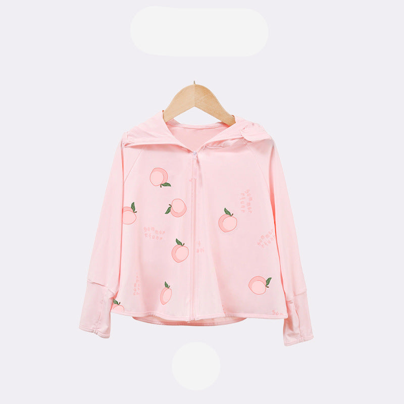 Jacket kids with protection UV breathable lightweight