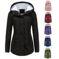 Parka women's water-resistant windproof padded