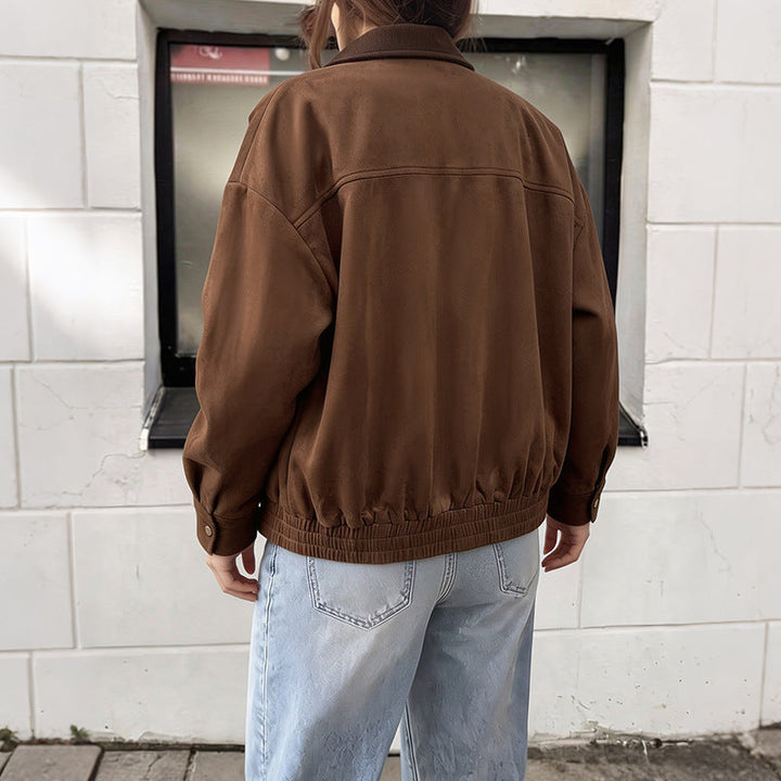 Jacket with Faux leather Women&