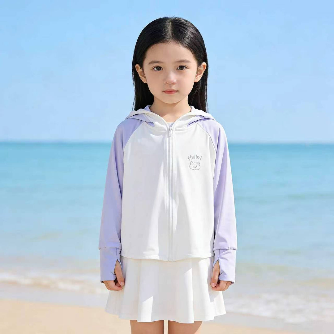 Jacket unisex with protection UV breathable lightweight