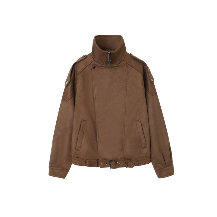 Jacket with Faux leather Women&