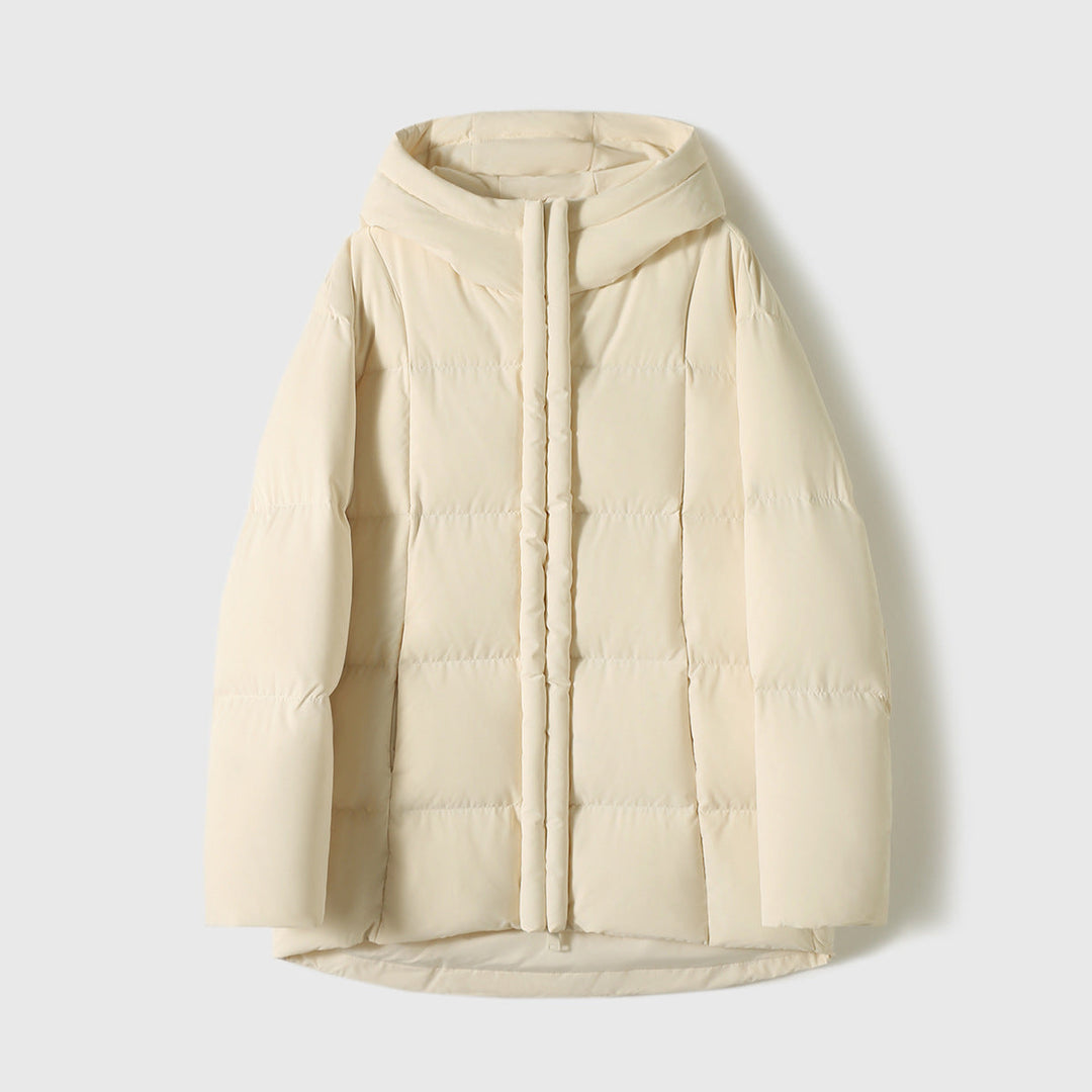 Women Fashionable Long Down Jacket