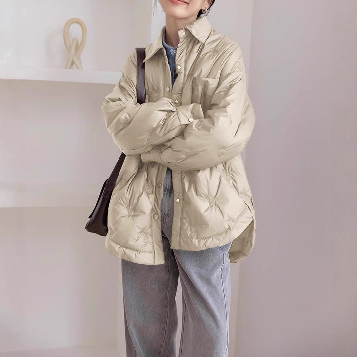 Ladies elegant and padded transitional jacket Drune