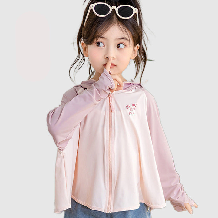 Jacket kids with protection UV breathable lightweight