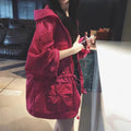 Women’s Fashion Transitional Jacket with Hood and Practical Pockets