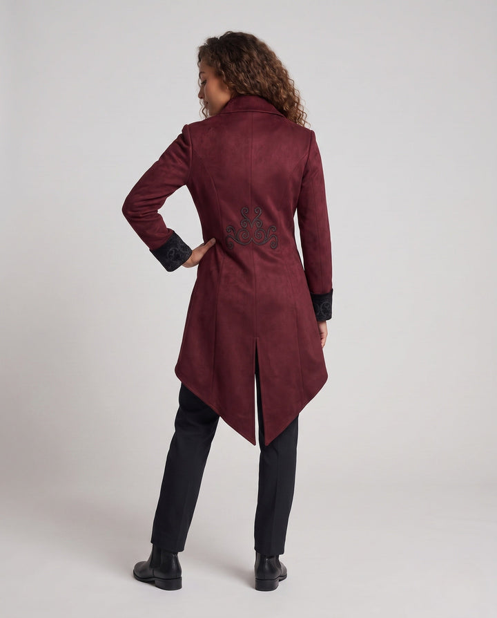 Women Elegant and artistically decorated quilted jacket
