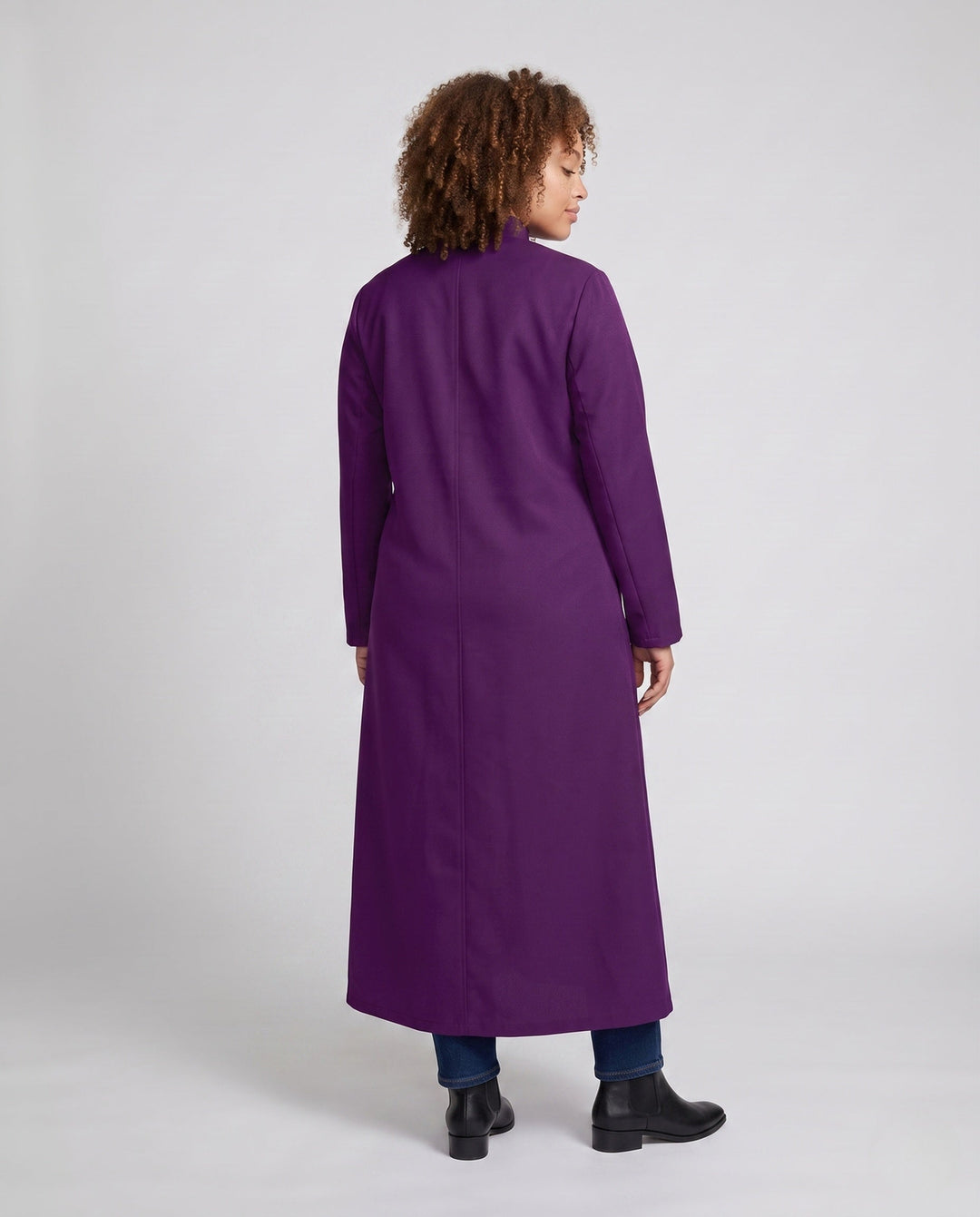 Ladies long chef jacket