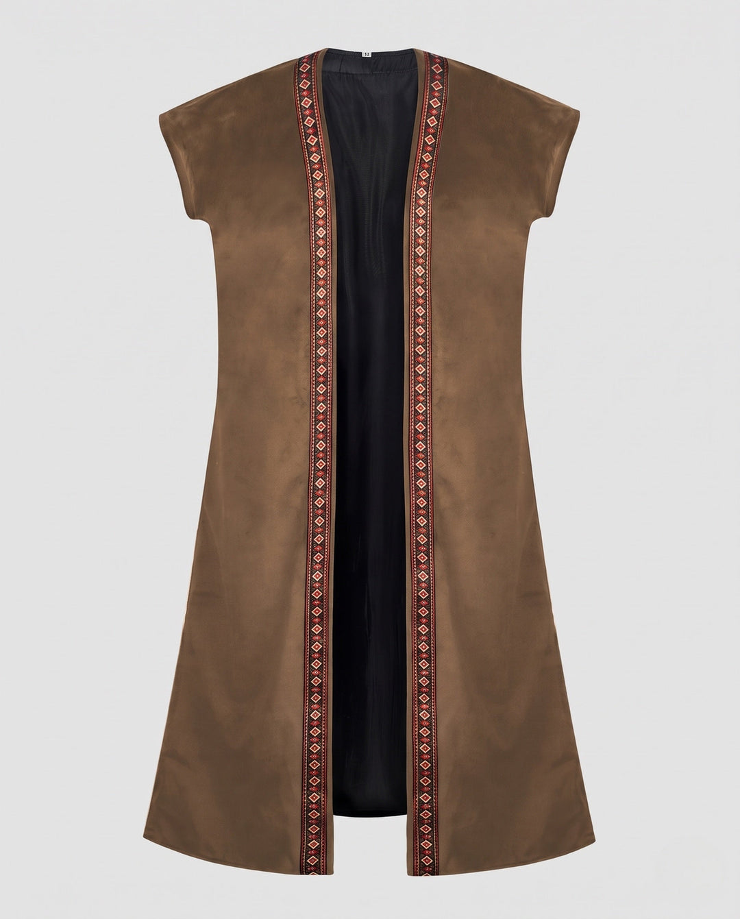 Ladies luxury vest with elaborate embroidery
