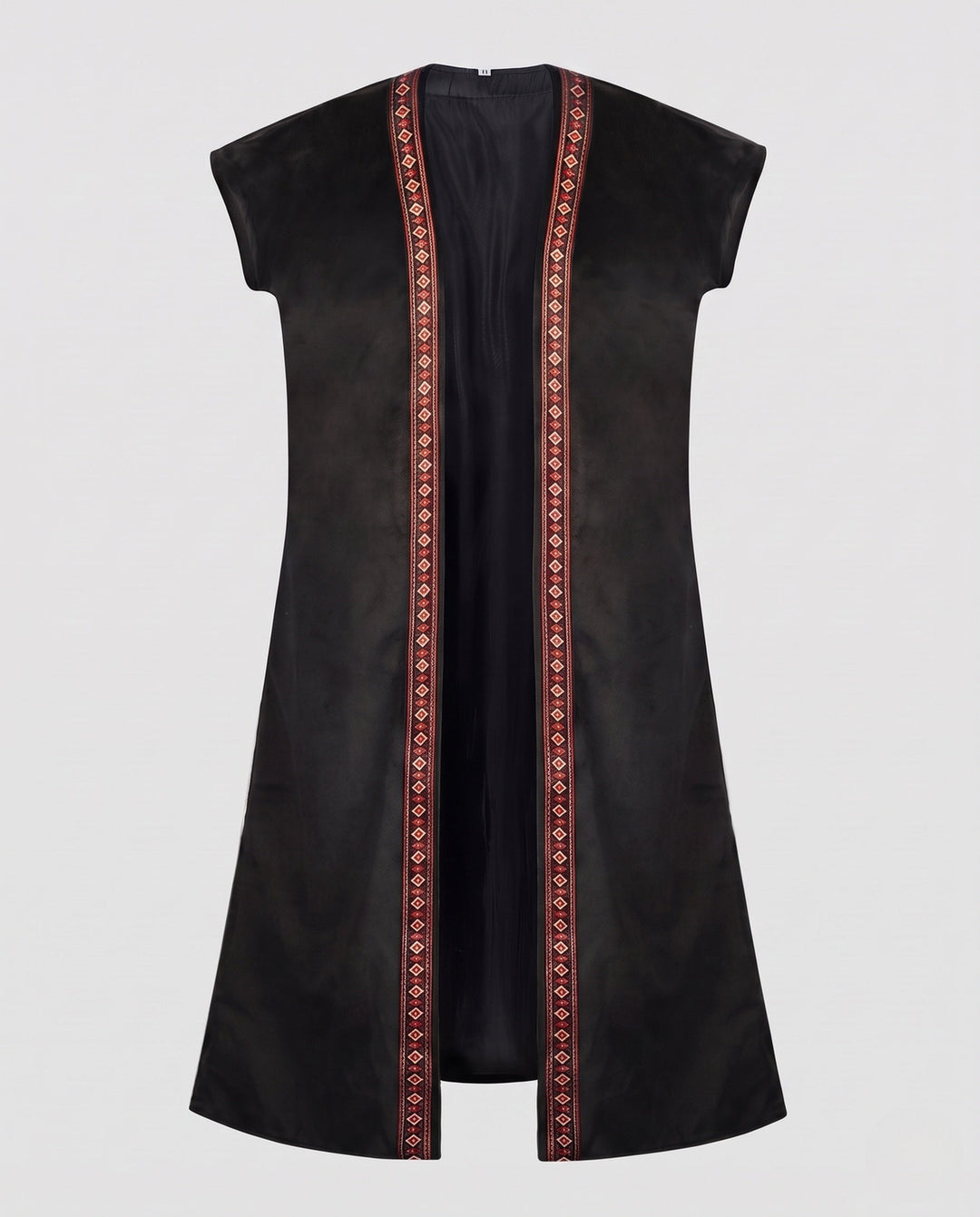 Ladies luxury vest with elaborate embroidery